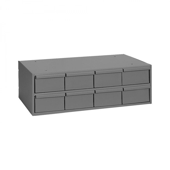 DURHAM MFG 003-95 8 Drawers, 11-5/8 in. Deep, Gray