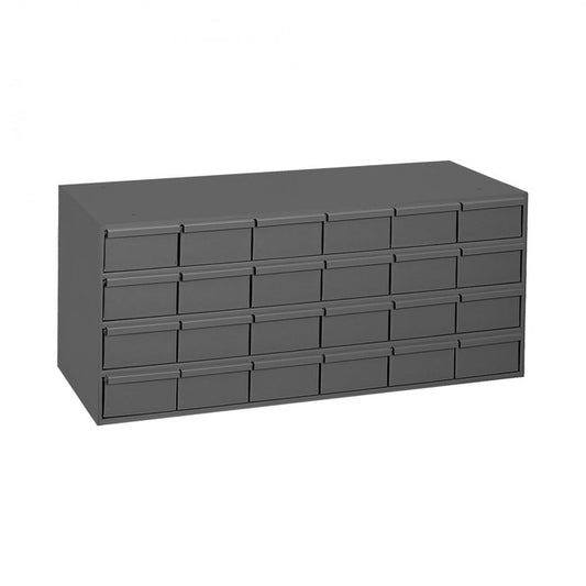 DURHAM MFG 007-95 24 Drawers, 11-5/8 in. Deep, Gray