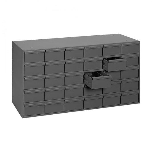 DURHAM MFG 034-95 30 Drawers, 11-5/8 in. Deep, Gray