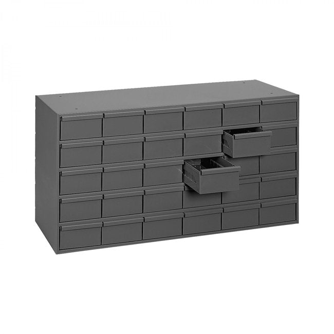 DURHAM MFG 035-95 30 Drawers, 17-1/4 in. Deep, Gray
