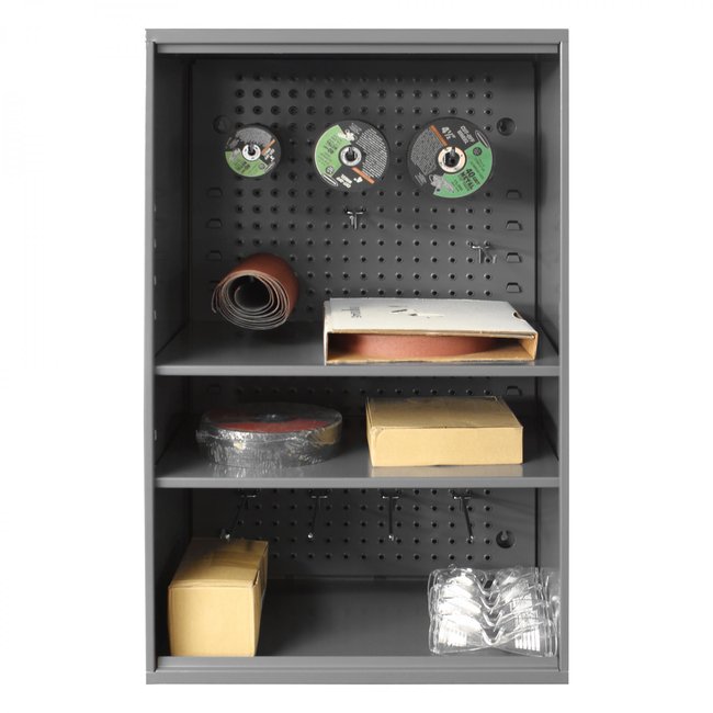 DURHAM MFG 057A-95-ND Abrasive Storage Cabinet With Pegboard