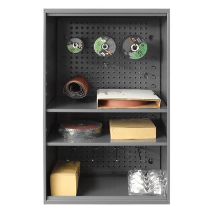 DURHAM MFG 057A-95-ND Abrasive Storage Cabinet With Pegboard
