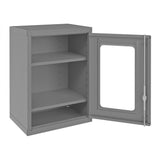 DURHAM MFG 070CV-95 Wall Mounted Storage Cabinet, 2 Shelves