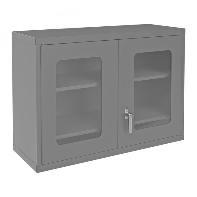 DURHAM MFG 072CV-95 Wall Mounted Storage Cabinet, 2 Shelves