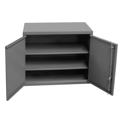 DURHAM MFG 072SD-95 Wall Mounted Storage Cabinet, 3 Shelves