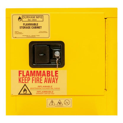 DURHAM MFG 1002M-50 Flammable Storage, 2 Gallon, Manual
