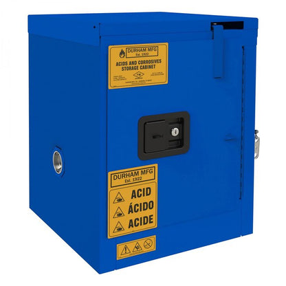 DURHAM MFG 1004S-293T Corrosive Storage, 4 Gallon, Self Close