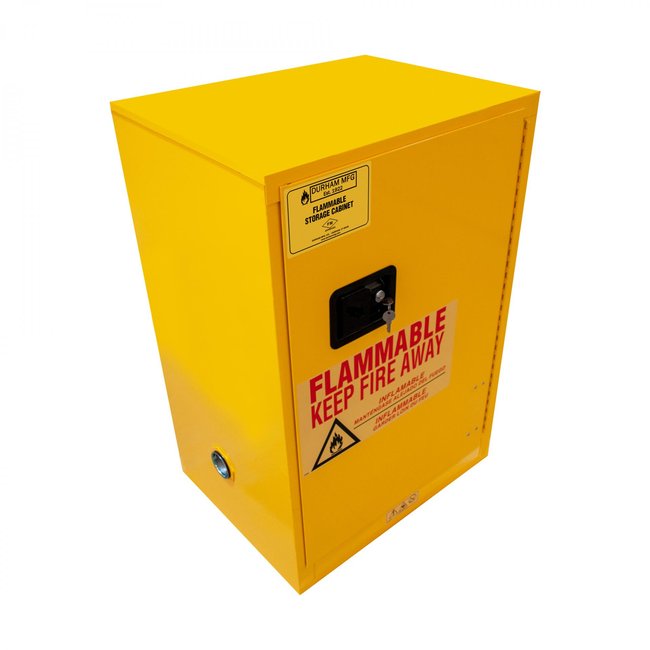 DURHAM MFG 1012M-50 Flammable Storage, 12 Gallon, Manual