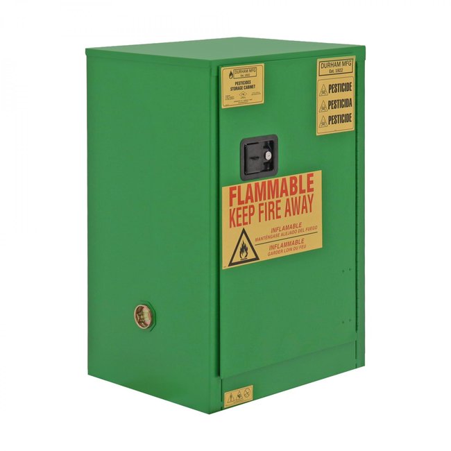 DURHAM MFG 1012M-83T Pesticide Storage, 12 Gallon, Manual