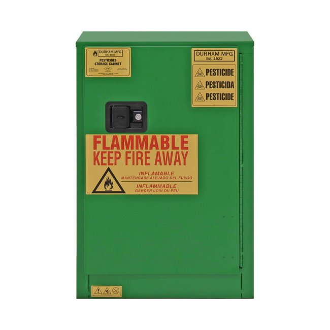 DURHAM MFG 1012M-83T Pesticide Storage, 12 Gallon, Manual