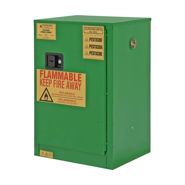 DURHAM MFG 1012M-83T Pesticide Storage, 12 Gallon, Manual