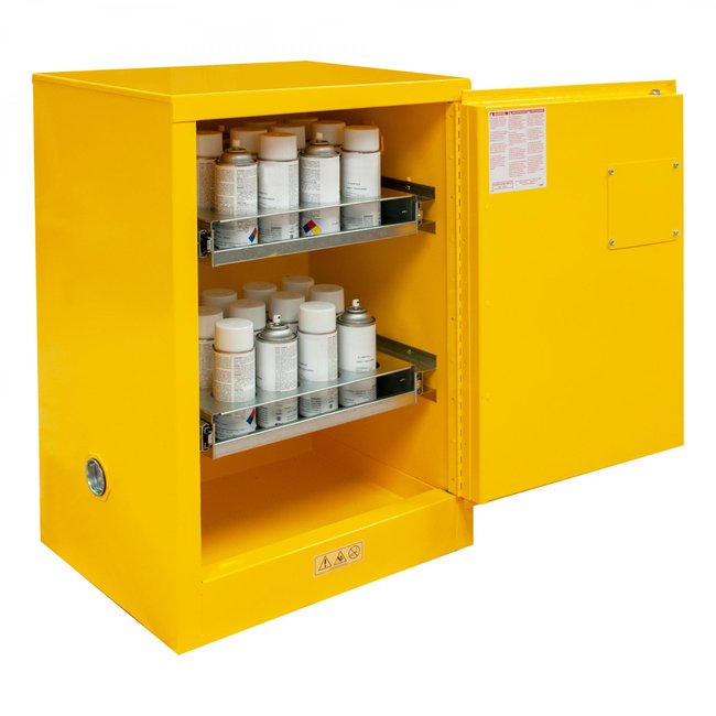 DURHAM MFG 1012MA-50 Flammable Storage, 24 Cans, Manual