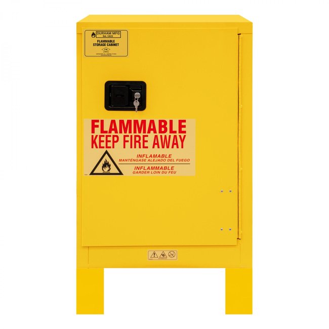 DURHAM MFG 1012ML-50 Flammable Storage, 12 Gallon, Manual