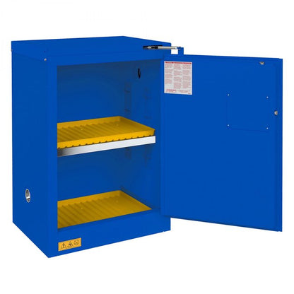 DURHAM MFG 1012S-293T Corrosive Storage, 12 Gallon, Self Close