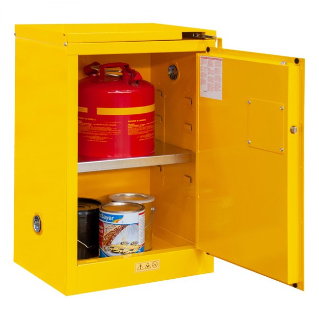 DURHAM MFG 1012S-50 Flammable Storage, 12 Gallon, Self Close