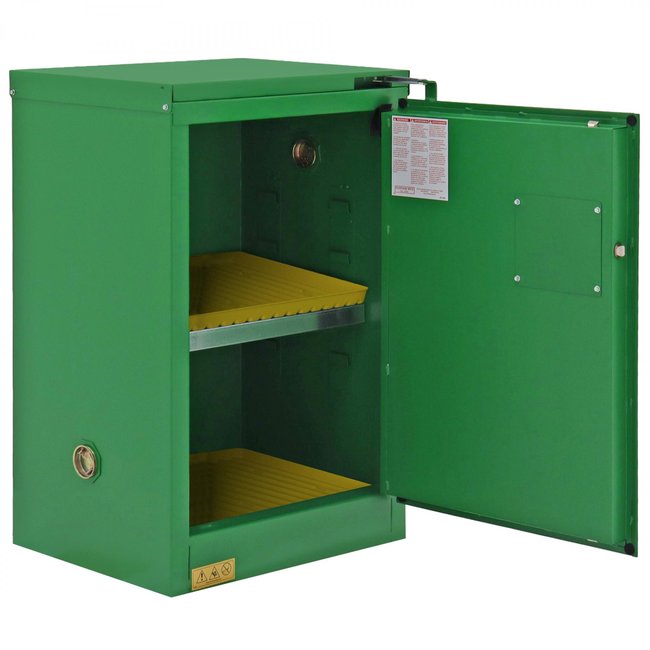DURHAM MFG 1012S-83T Pesticide Storage, 12 Gallon, Self Close
