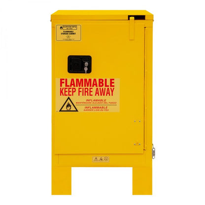 DURHAM MFG 1012SL-50 Flammable Storage, 12 Gallon, Self Close
