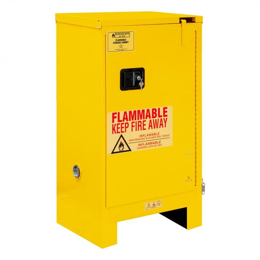 DURHAM MFG 1016SL-50 Flammable Storage, 16 Gallon, Self Close