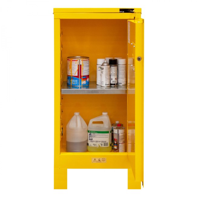 DURHAM MFG 1016SL-50 Flammable Storage, 16 Gallon, Self Close