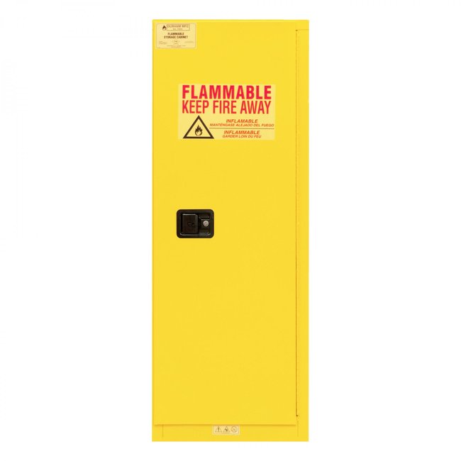 DURHAM MFG 1022M-50 Flammable Storage, 22 Gallon, Manual