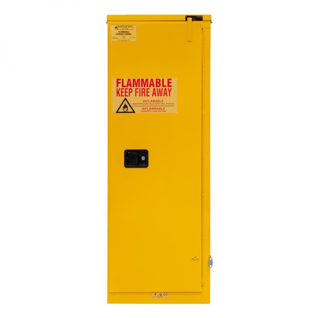 DURHAM MFG 1022S-50 Flammable Storage, 22 Gallon, Self Close