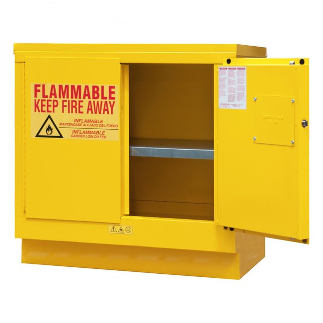 DURHAM MFG 1022UCM-50 Flammable Storage, 22 Gallon, Manual