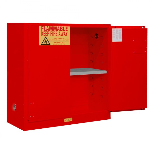 DURHAM MFG 1030M-17 Flammable Storage, 30 Gallon, Manual