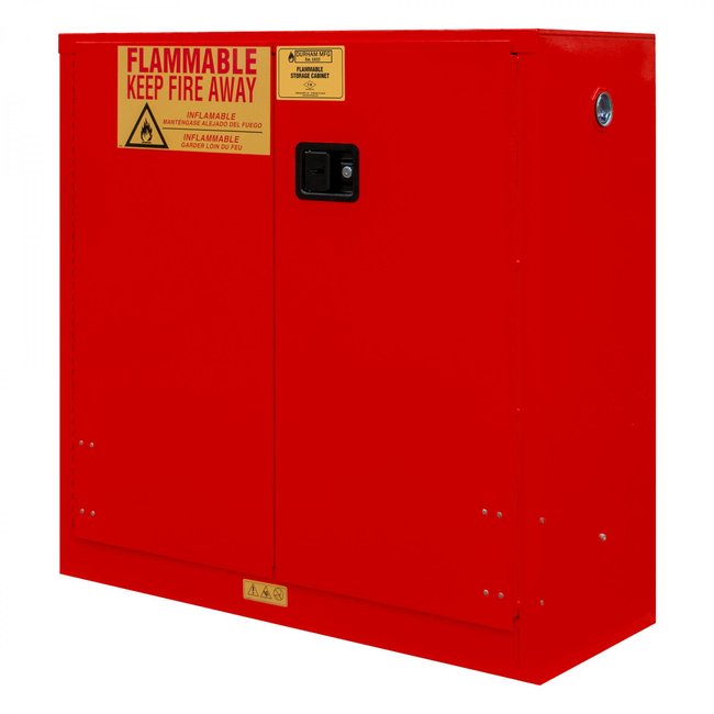 DURHAM MFG 1030M-17 Flammable Storage, 30 Gallon, Manual