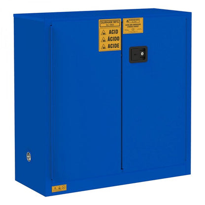 DURHAM MFG 1030M-293T Corrosive Storage, 30 Gallon, Manual