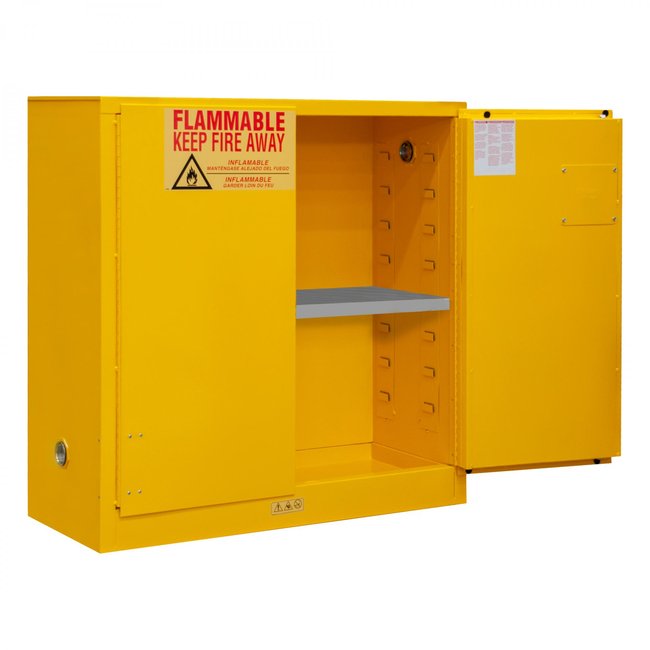 DURHAM MFG 1030M-50 Flammable Storage, 30 Gallon, Manual
