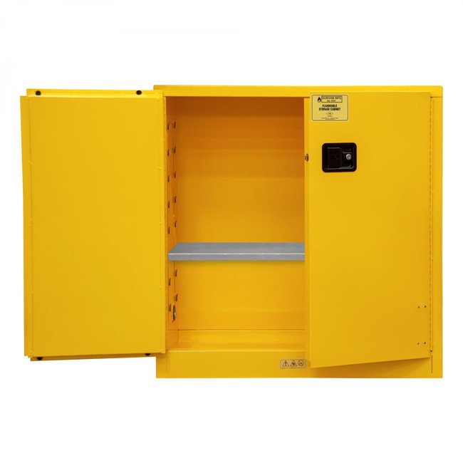 DURHAM MFG 1030M-50 Flammable Storage, 30 Gallon, Manual