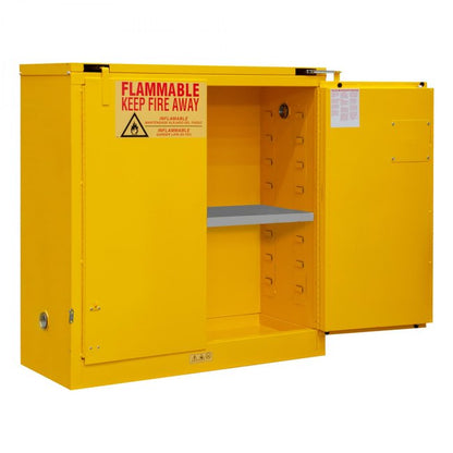 DURHAM MFG 1030S-50 Flammable Storage, 30 Gallon, Self Close