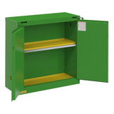 DURHAM MFG 1030S-83T Pesticide Storage, 30 Gallon, Self Close