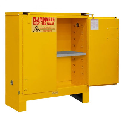 DURHAM MFG 1030SL-50 Flammable Storage, 30 Gallon, Self Close