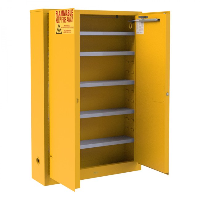 DURHAM MFG 1030SPI-50 Flammable Storage, 30 Gallon, Self Close