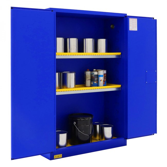 DURHAM MFG 1045M-293T Corrosive Storage, 45 Gallon, Manual