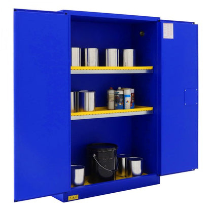 DURHAM MFG 1045M-293T Corrosive Storage, 45 Gallon, Manual