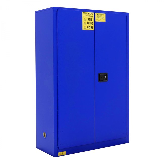 DURHAM MFG 1045M-293T Corrosive Storage, 45 Gallon, Manual