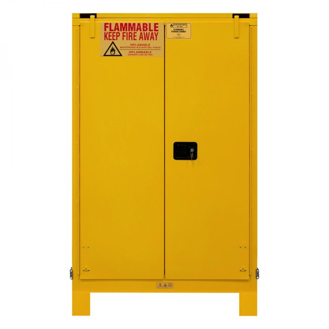DURHAM MFG 1045SL-50 Flammable Storage, 45 Gallon, Self Close