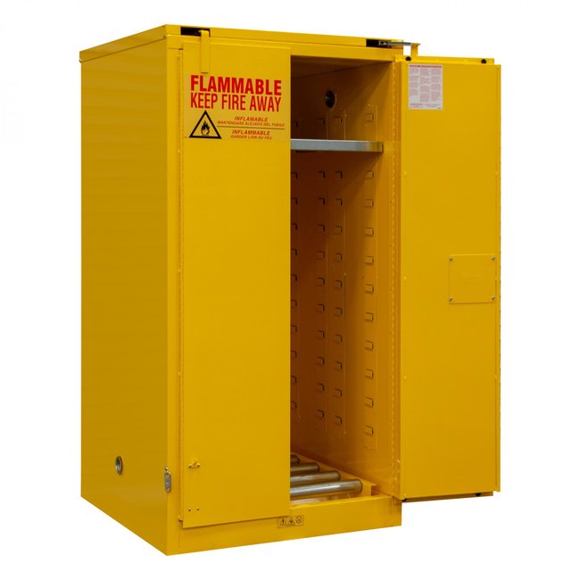 DURHAM MFG 1055SDSR-50 Flammable Storage, 55 Gallon, Self Close