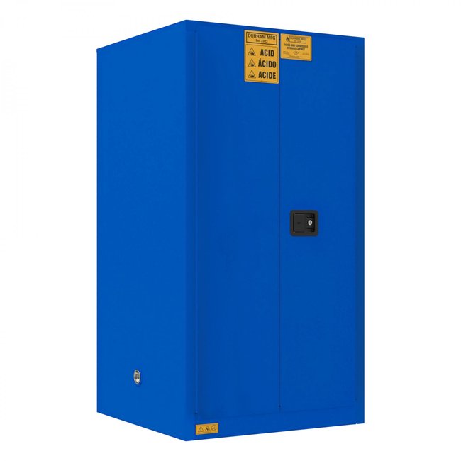 DURHAM MFG 1060M-293T Corrosive Storage, 60 Gallon, Manual