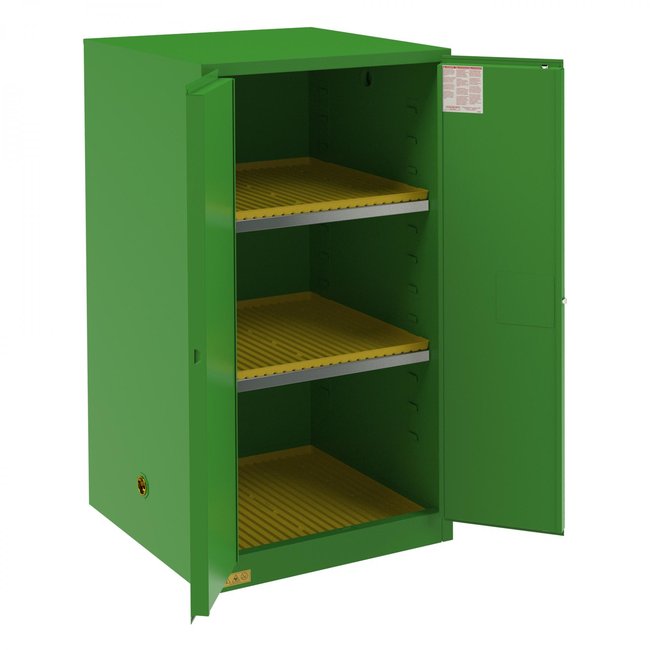 DURHAM MFG 1060M-83T Pesticide Storage Cabinet, 60 Gallon