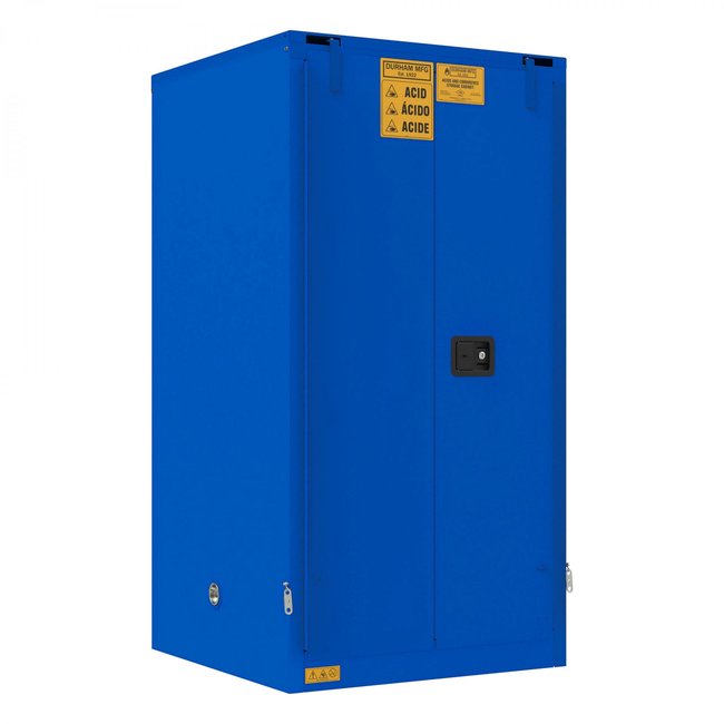 DURHAM MFG 1060S-293T Corrosive Storage, 60 Gallon, Self Close