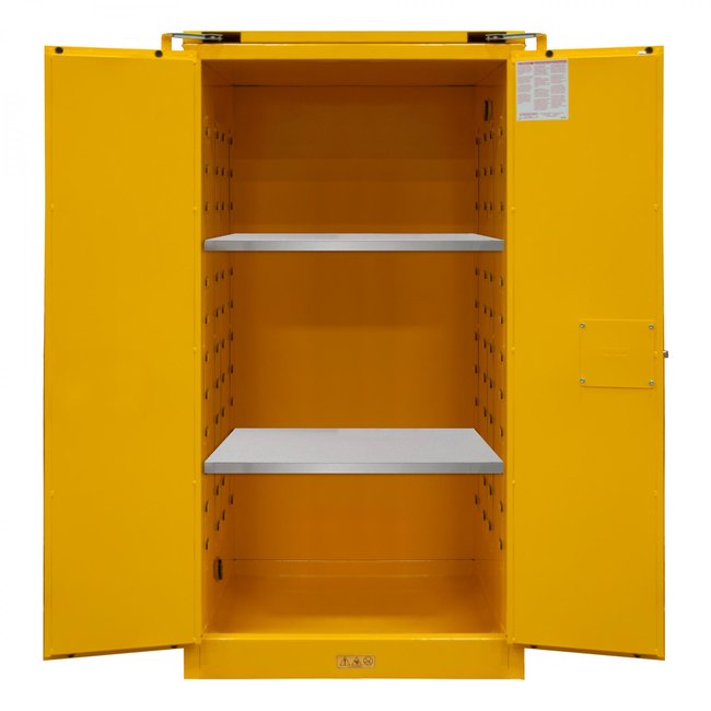 DURHAM MFG 1060S-50 Flammable Storage, 60 Gallon, Self Close