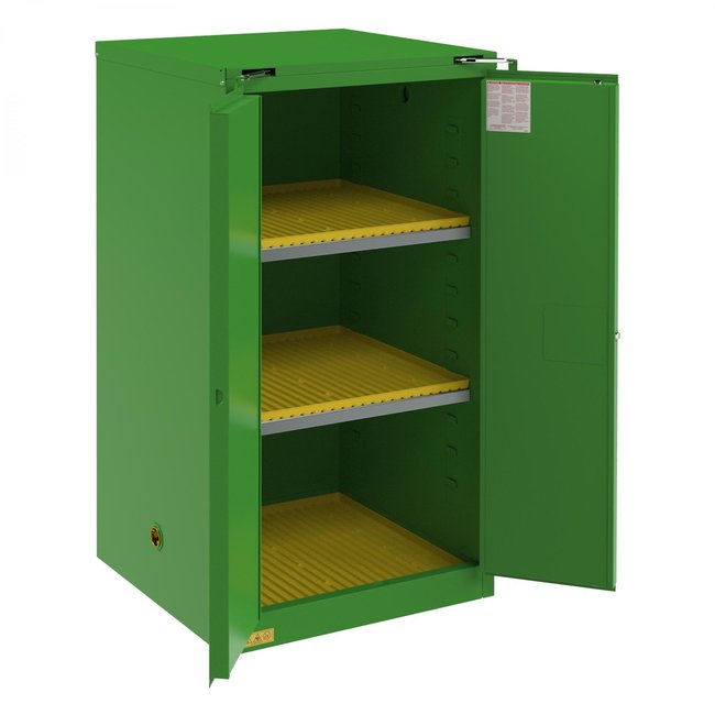 DURHAM MFG 1060S-83T Pesticide Storage Cabinet, 60 Gallon