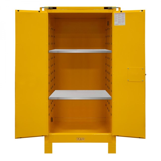 DURHAM MFG 1060SL-50 Flammable Storage, 60 Gallon, Self Close