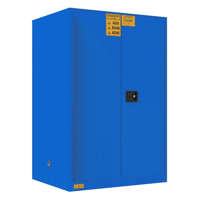 DURHAM MFG 1090M-293T Corrosive Storage, 90 Gallon, Manual