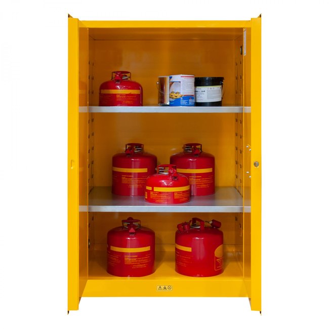 DURHAM MFG 1090M-50 Flammable Storage, 90 Gallon, Manual
