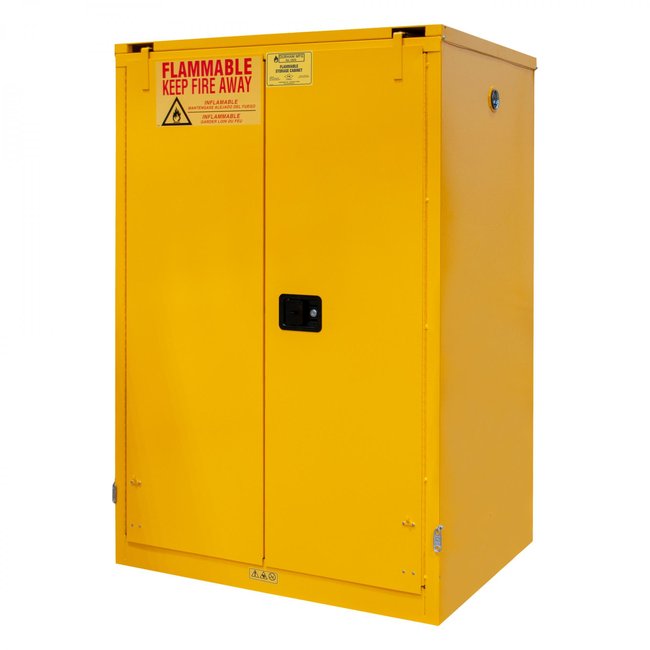 DURHAM MFG 1090S-50 Flammable Storage, 90 Gallon, Self Close