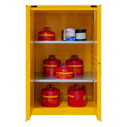 DURHAM MFG 1090S-50 Flammable Storage, 90 Gallon, Self Close